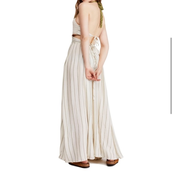 Free People Athena Goddess Gown Size Medium - Picture 2 of 13
